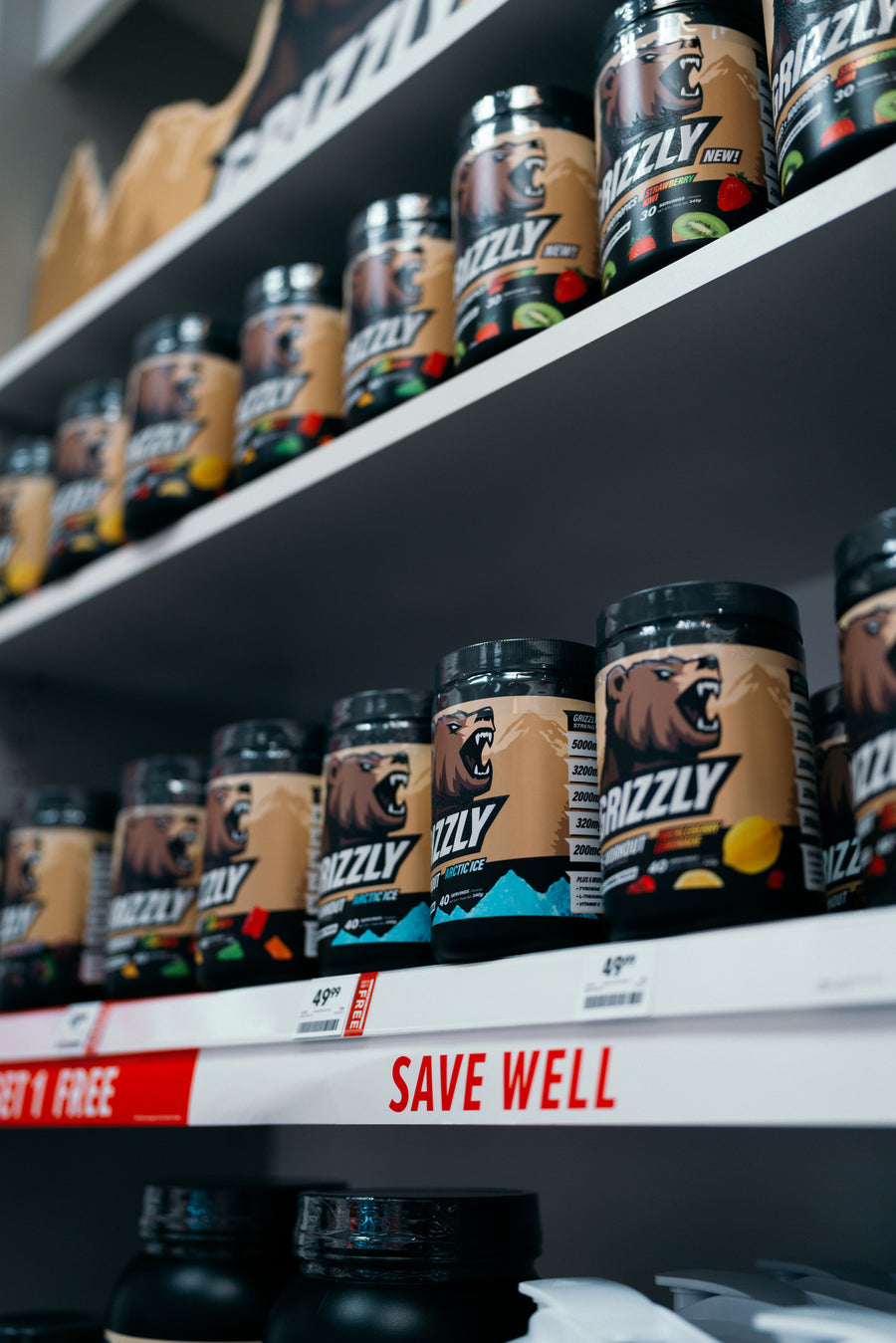 PRE WORKOUT Grizzly Supplements